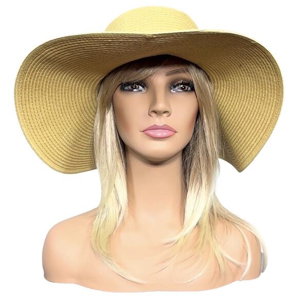 Large Brim Beach Sun Hat "Daydreamer" - Picture 4 of 12